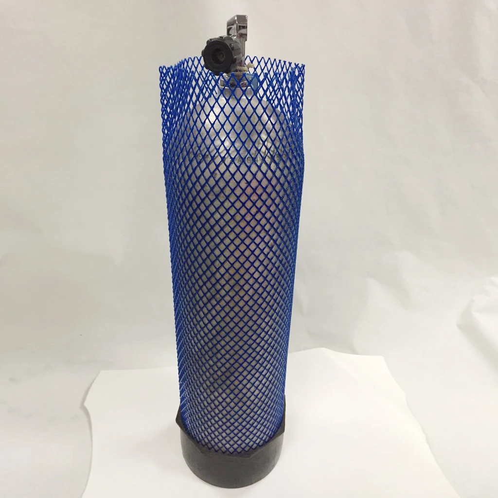 Durable Scuba Diving Tank Mesh Anti-scratch Snorkeling 7.25-8inch Cylinder Net Protector Reusable Dive Tank Protective Sleeve 