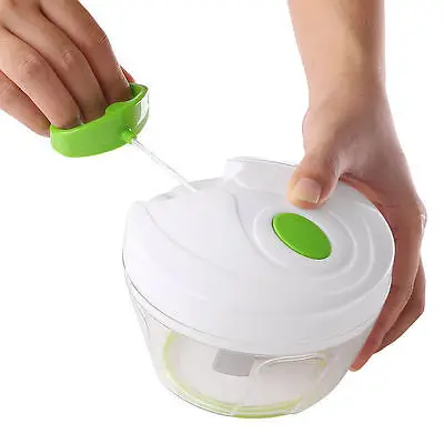 

330ml Manual Pull Rope Food Fruit Vegetable Pulper Shredder Multifunctn Tools