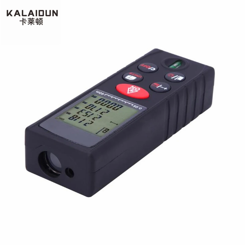 KALAIDUN цифровой мера лазерный дальномер электронный измерительный прибор лазерный дальномер лазерный 40 м 60 м 80 м 100 м измеритель расстояния