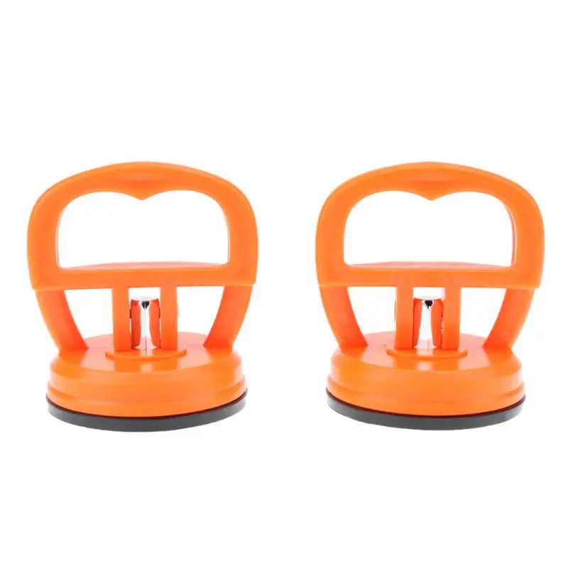 2Pcs Orange Phone Repair Screen Glass Lift Vacuum Strong Suction Cup Tools
