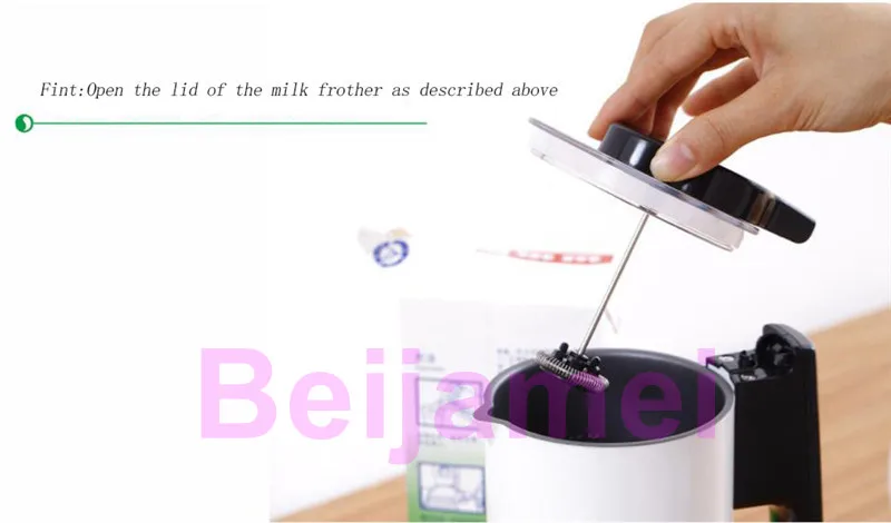 BEIJAMEI вспениватель молока Электрический молочный пенопласт пузырьковая машина маленькая автоматическая машина для изготовления пены