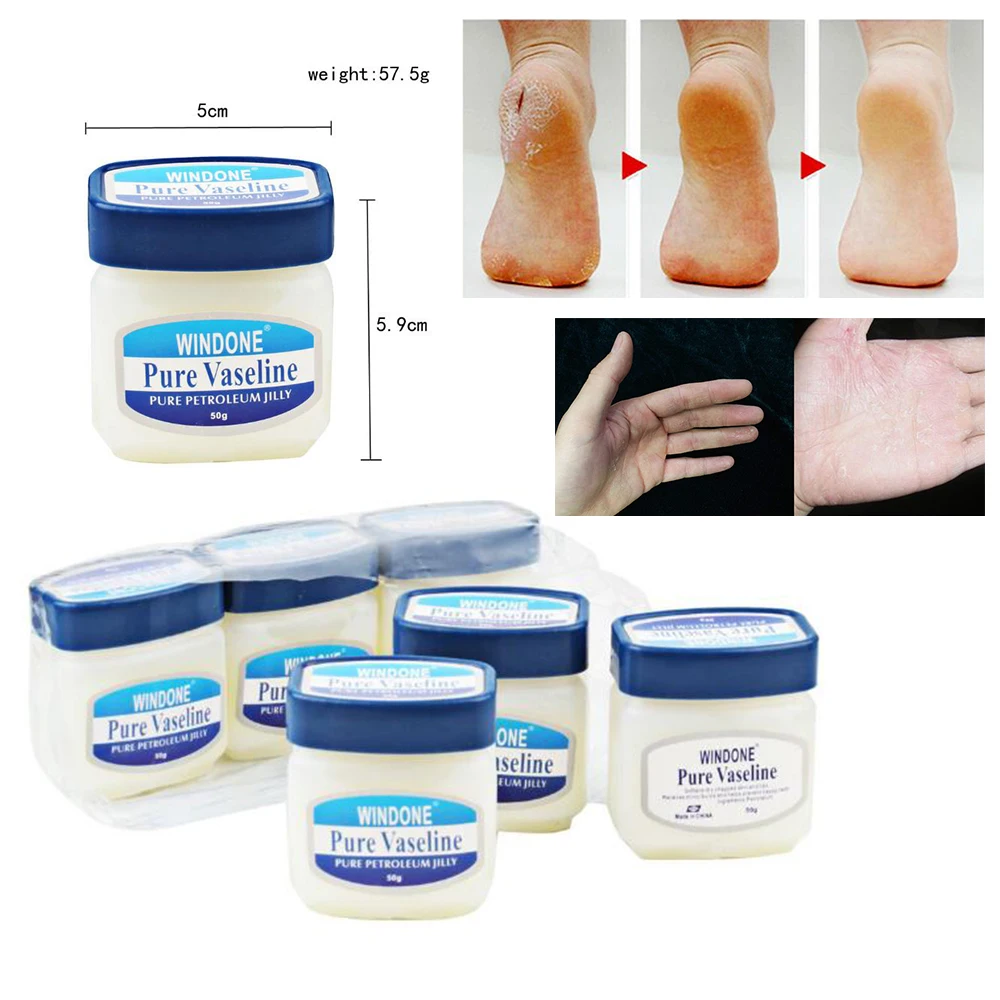 Увлажняющий крем Vaseline PURE PETROLEUM JELLY против трещин, против трещин, крем для рук, защита кожи ног, крем для замораживания D169