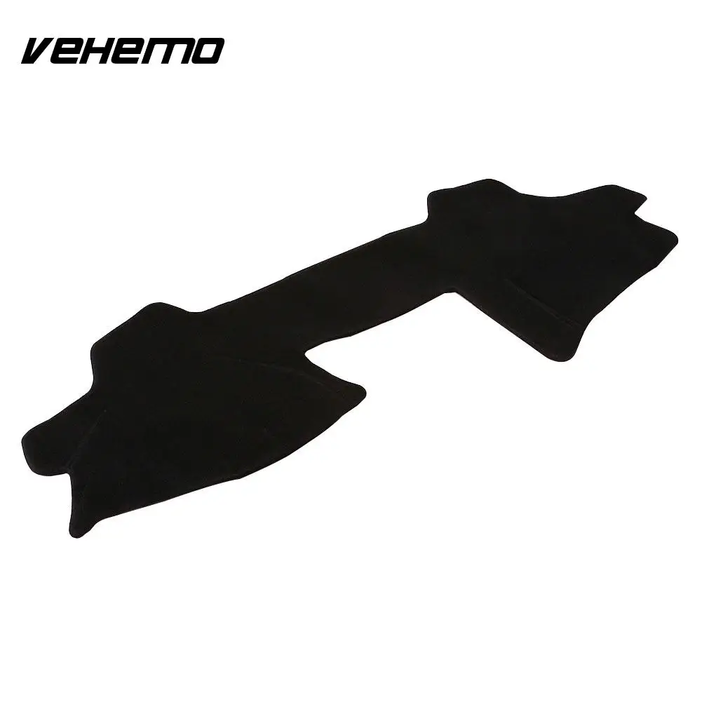 

Vehemo Felt Fabric Silicone Slip Sun Cover Pad Dashboard Cover Truck Parts Dashboard Mat Dash Parts Auto Interior