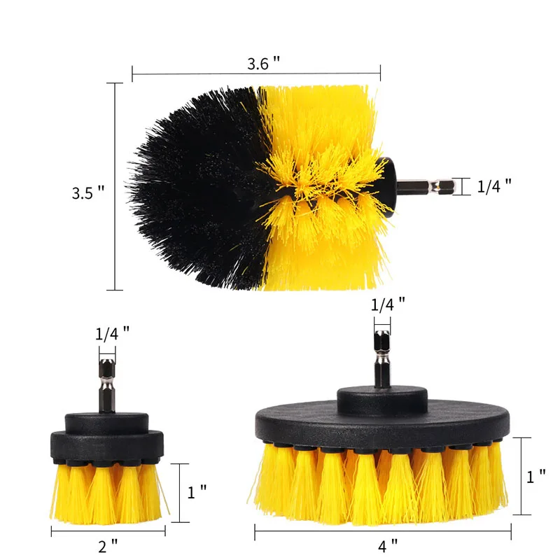 Щетка для дрели ONEUP Power Scrubber щетка чистки поверхностей ванной комнаты раковина