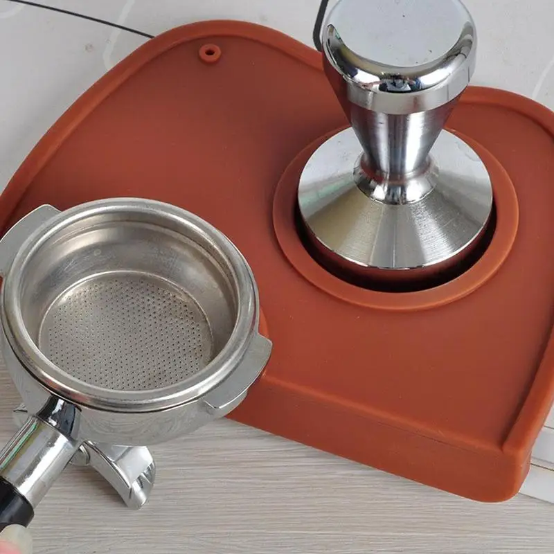 

Manual Coffee Tamper High Quality Latte Art Pen Tamper Holder Silicone Pad Mat Coffee Accessories