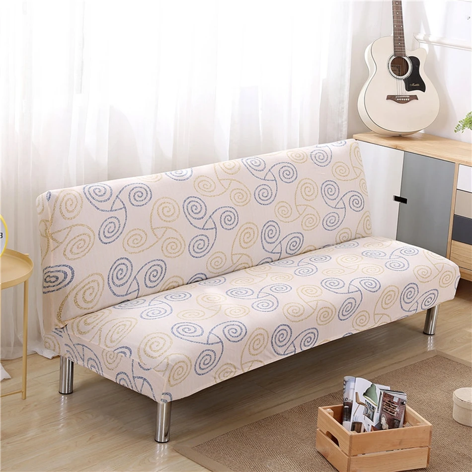 Geometry Pattern Cheap Universal Stretch Sofa Bed Covers For Living