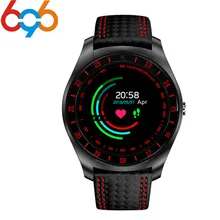 696 Relógios Inteligentes V10 Heart Rate Monitor de Fitness Esporte Rastreador Suporte Sim Card Camera Bluetooth Smartwatch para Relógio Maçã