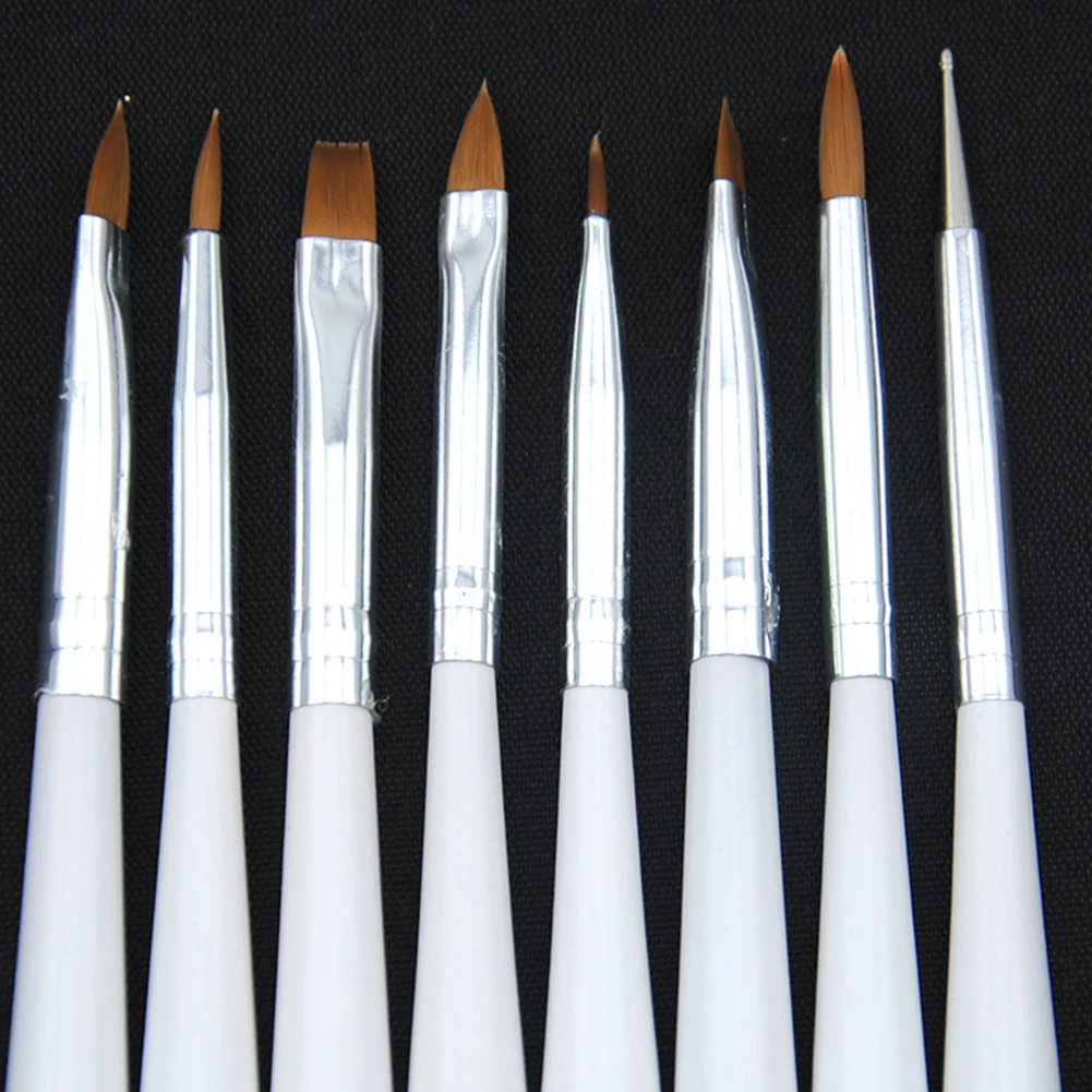 8 шт Профессиональная Кисть для рисования; ручка, набор для дома, многофункциональные кисти, инструменты для скульптуры, полимерная глина, пластилин, кисти для рисования