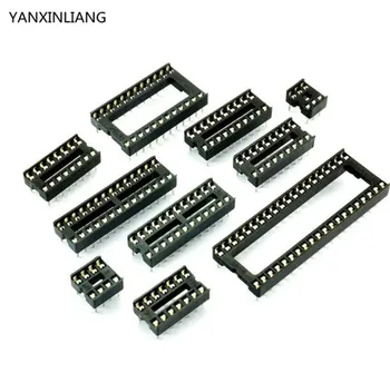 

50pcs 28pin DIP IC sockets Adaptor Solder Type 28 pin Narrow body