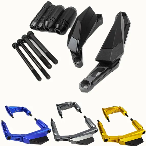

CNC Engine Slider Cover Crash Protector Guard Frame Pads Slider for 2014-2017 Yamaha MT FZ 07 FZ-07 MT-07 MT07 FZ07 2016 2015