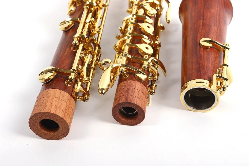 Профессиональный oboe Rosewood C Ключ левый F резонансный золотой ключ с покрытием