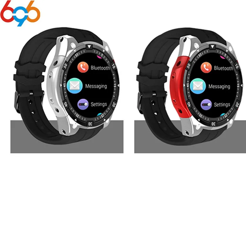 

696 X100 Bluetooth Smart Watch Heart rate Music Player Facebook Whatsapp Sync SMS Smartwatch wifi 3G WCDMA For Android Drop ship