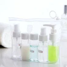 7 шт. портативный диспенсер для мыла набор насосов для путешествий Упаковка спрей бутылка контейнер для косметический крем лосьон горшок банка шампунь диспенсер