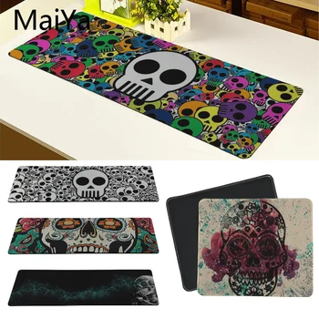 

Maiya Top Quality Classic skeleton Skull Rubber PC Computer Gaming mousepad Free Shipping Large Mouse Pad Keyboards Mat