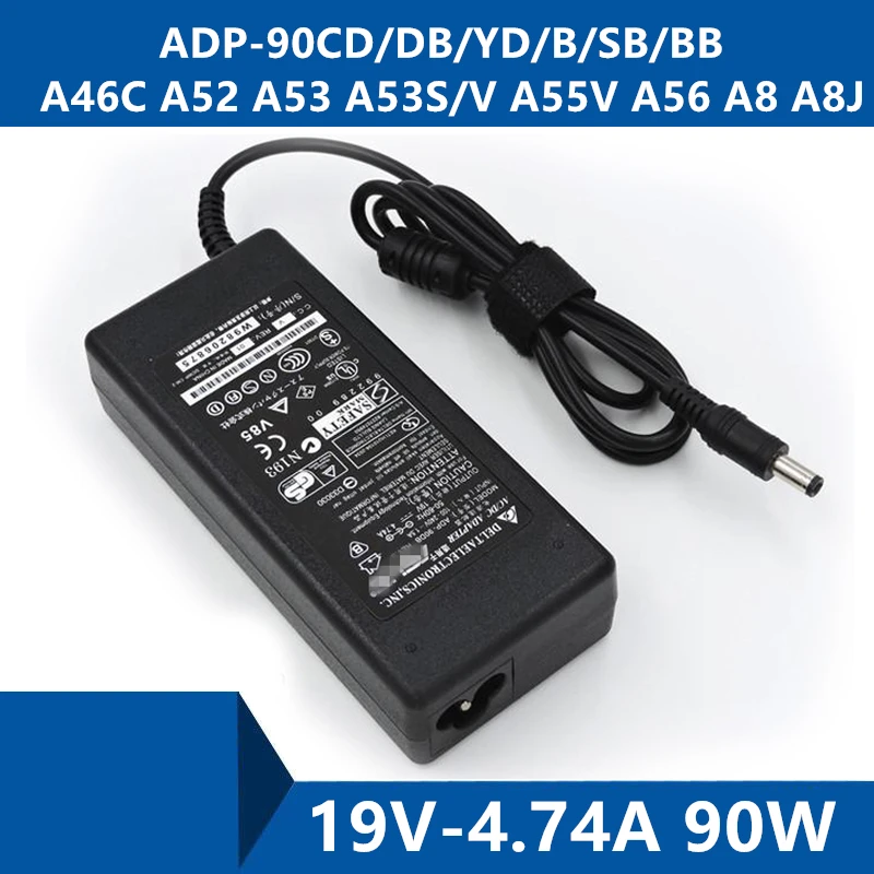 19V 4.74A 90W 5.5*2.5mm ADP-90SB BB ADP-90CD DB Power Adapter Charger for  ASUS G1S G2K G2S G2 G2PC G2PB G1 ADP-90CD CB Laptop - AliExpress