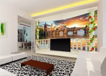 

photo wallpaper 3D TV background wallpapers 3d Beautiful scenery living room bedroom decorative mural wallpaper