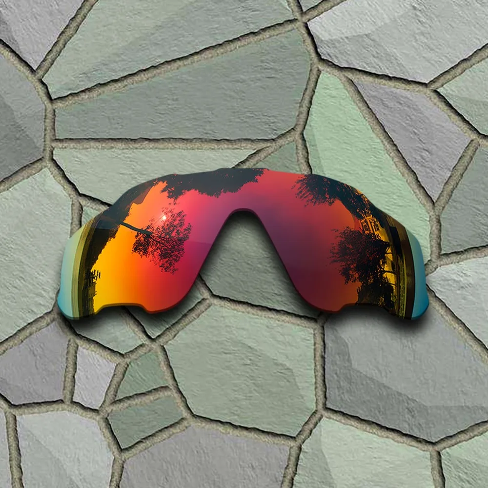 

Violet Red Sunglasses Polarized Replacement Lenses for Oakley Jawbreaker