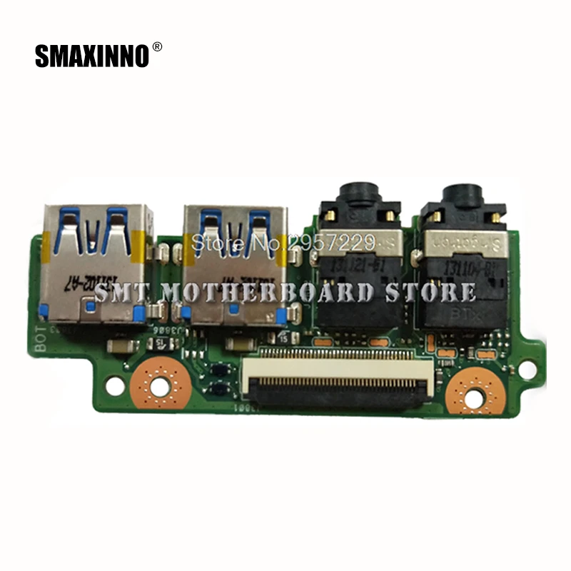 Для For Asus N56 N56V N56VJ N56VM N56VB N56VZ N56J N56JR N56JN N56JK ноутбук аудио USB IO Плата интерфейс