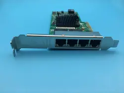 Новый I350AM4 4-Порты и разъёмы Gigabit Ethernet PCI Express NIC I350-T4 адаптером сервера сетевой карты