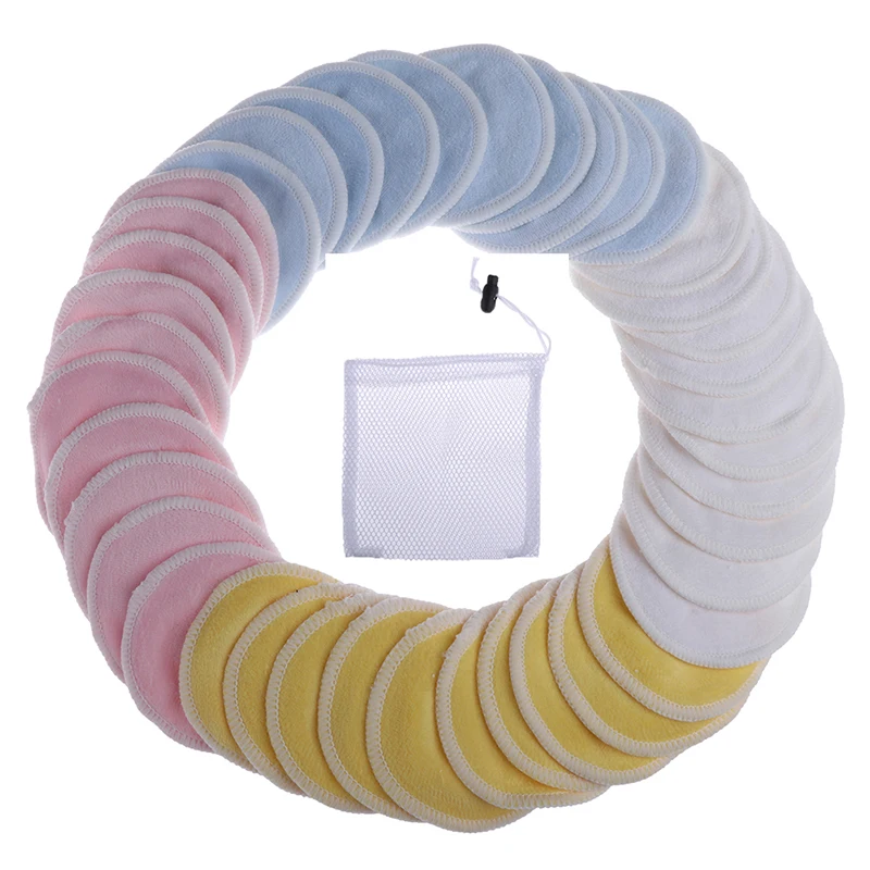 10 шт./пакет уход за кожей лица/глаз чистой подушечки для снятия макияжа многоразовые макияж мягкая жидкость для снятия ткань органическое бамбуковое волокно бархат патронов салфетки