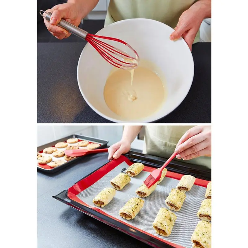 10pcs Non-stick Kitchenware Silicone Heat Resistant Kitchen Cooking Utensils Baking Tool Cooking Set Cuisine Outils Accessoires 10pcs Non-stick Kitchenware Silicone Heat Resistant Kitchen Cooking Utensils Baking Tool Cooking Set Cuisine Outils Accessoires