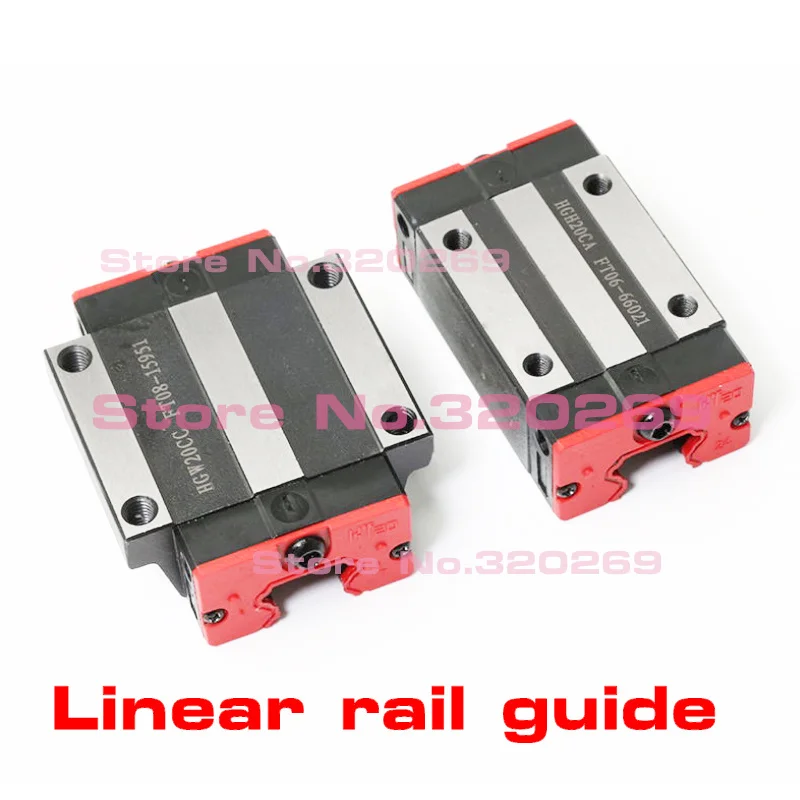 

HGH20CA HGW20CA sliding block match use HGR20 linear guide width 20mm guide for CNC router