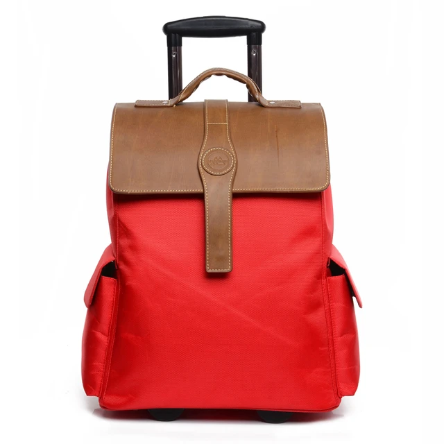 soft duffle bag with wheels