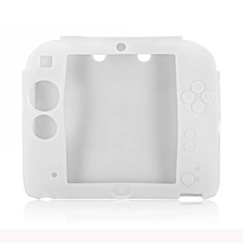 Силиконовый чехол для nintendo 2DS ультра тонкая мягкая резина, силикон, чехол для 2DS аксессуары гелевый защитный чехол 5 цветов