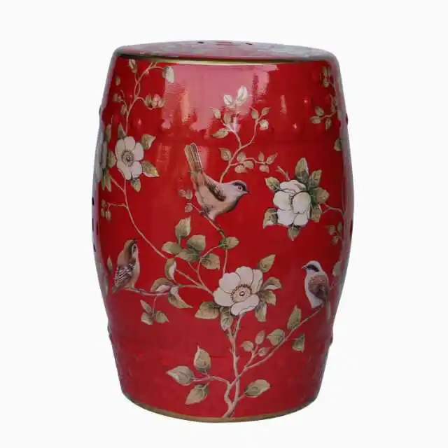 Art Jindezhen dressing table ceramic garden stool Chinese ceramic drum