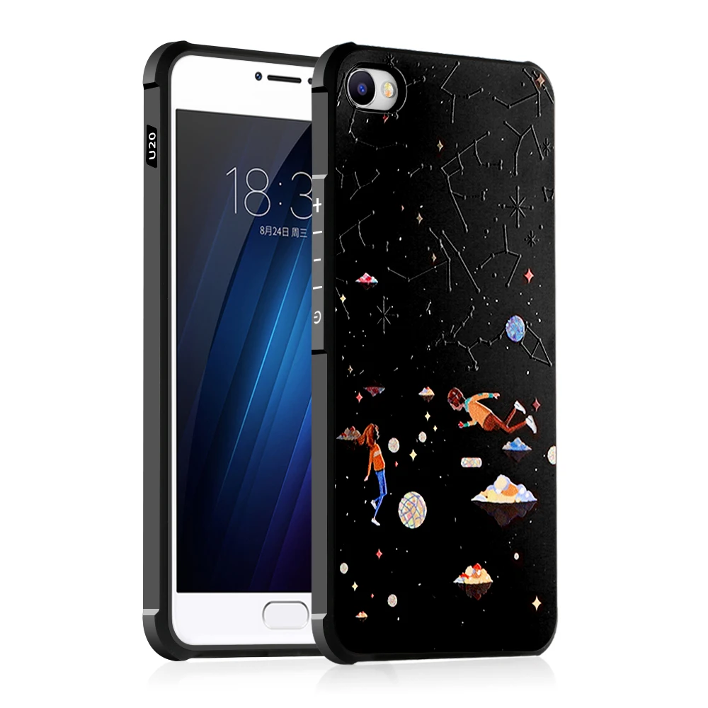 

Cute Soft TPU Case for Meizu U10/U20 Cover 3D Cartoon Animals Skull Matte Silicone Capa for Meizu U 20 10 Dual Sim Back Coque