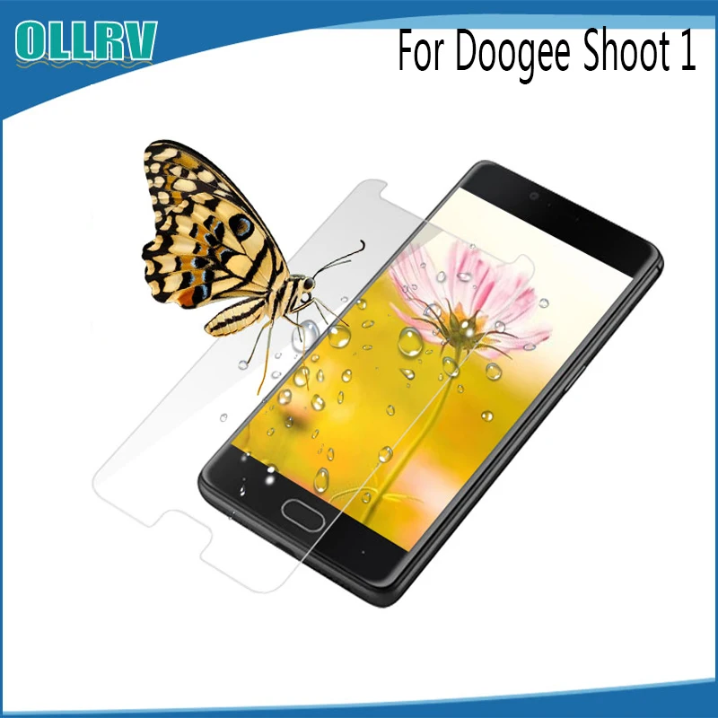 OLRRV For Doogee Shoot 1 Tempered Glass Screen Protector Mobile Accessories Anti-shatter Film Replacement | Мобильные телефоны и