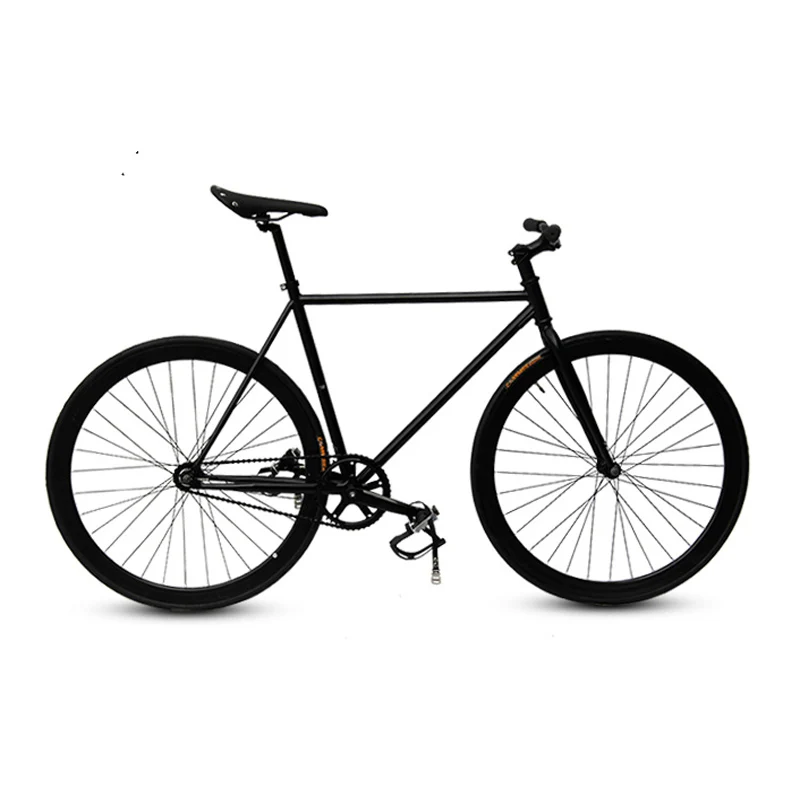 Flash Deal fixie Bicycle Fixed gear bike 700C track bike  30mm Rim  52cm  48cm FRAME  Road Bike with Front  V brake 3