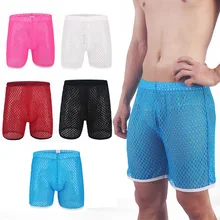 Новинка, летние мужские шорты, дышащие пляжные шорты, мужские Модные, стильные, открытые, короткие штаны, мужские сексуальные наряды