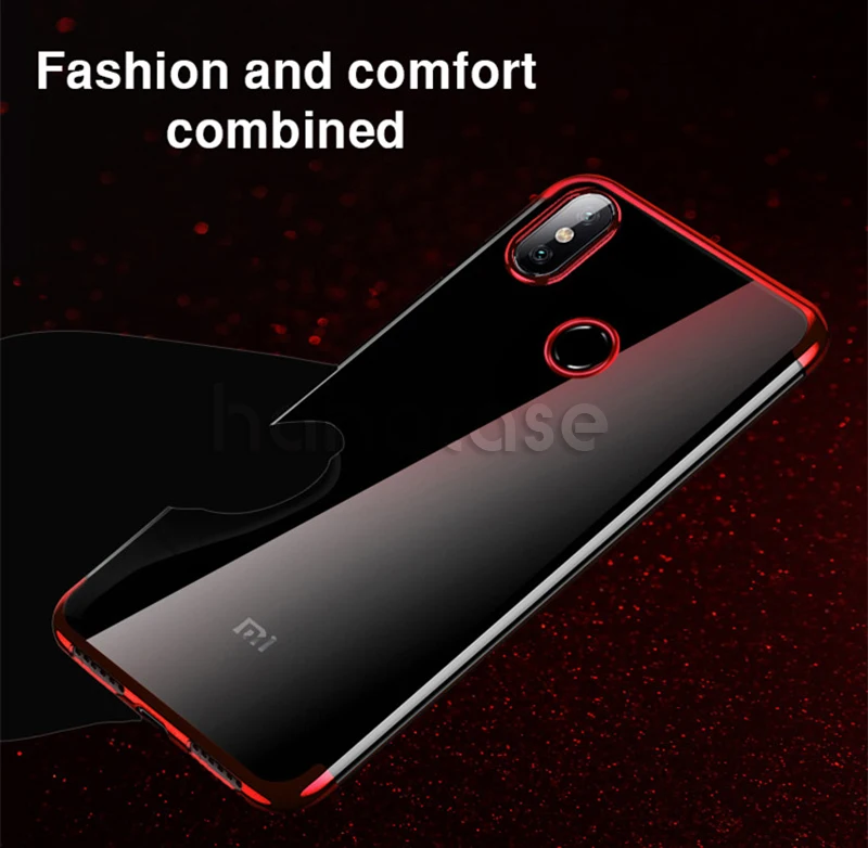 Sale 500pcs 3 in 1 Soft TPU Eletroplated Cover For Xiaomi Mi CC9 CC9E 9 8 SE Lite 6 6X Mix Max Note 3 F1 Play Clear Protection Case 2
