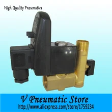 Полудюймовый латунный материал 2/2-й полудюймовый автоматический сливной клапан прямого действия