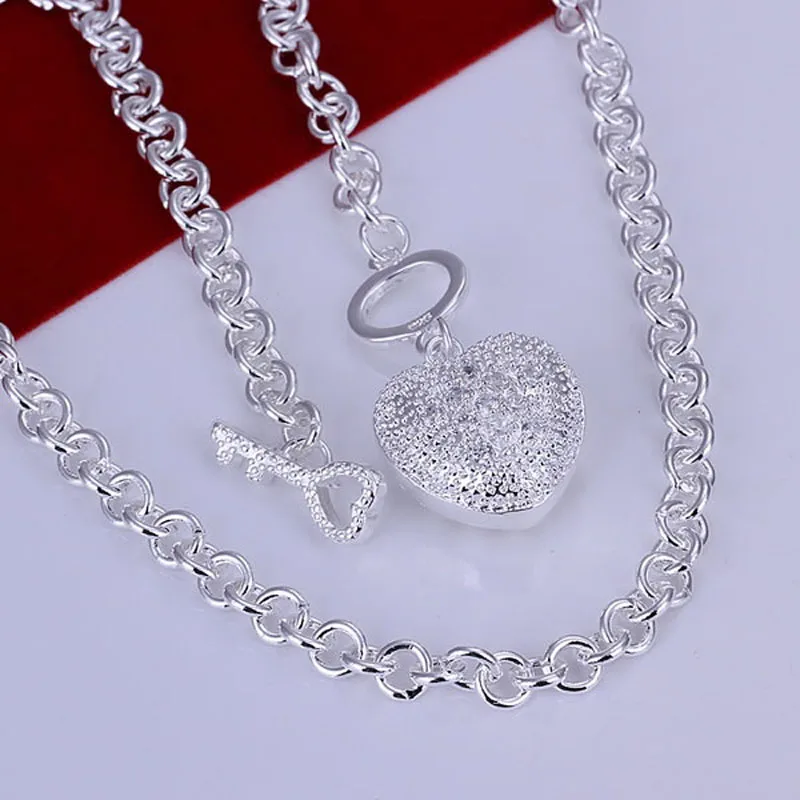 Necklace Silver Plated Necklace Silver Fashion Jewelry