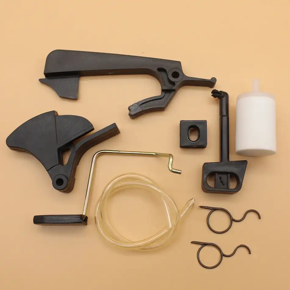 Throttle Trigger Choke Rod Lever Arm Spring Kit For Husqvarna 136 137