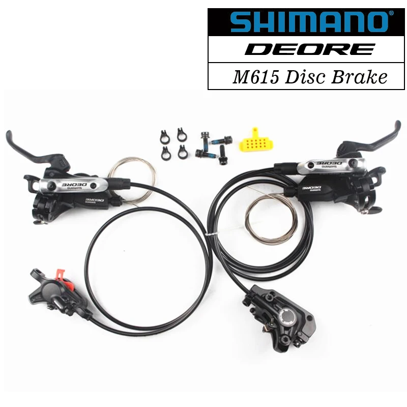 

Shimano DEORE M615 Hydraulic Disc Brake MTB Mountain Bike Calipers Left Black &Shimano Deore M615 Disc Brake Mountain Bicycle