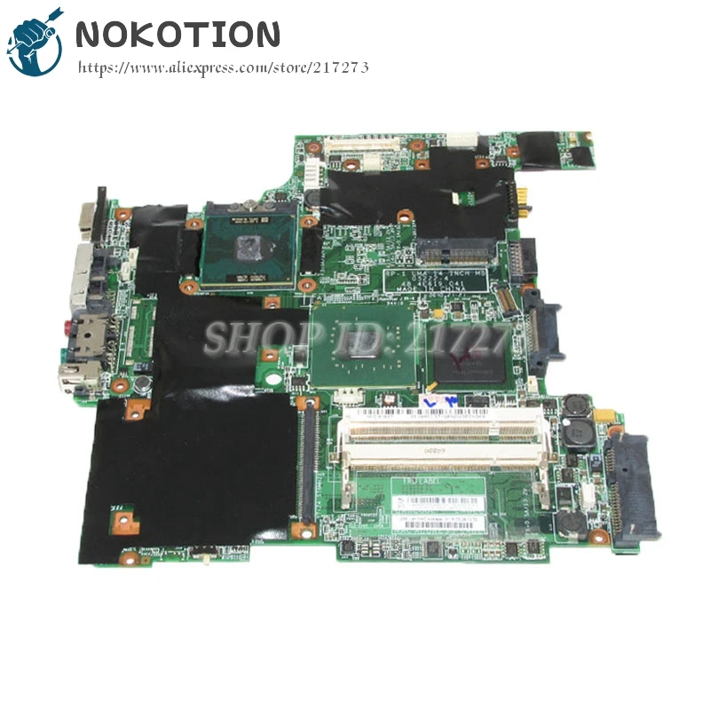 NOKOTION 42W2575 материнская плата для ноутбука Lenovo thinkpad R60 14 1 дюймов LCD 945GM DDR2 Бесплатный