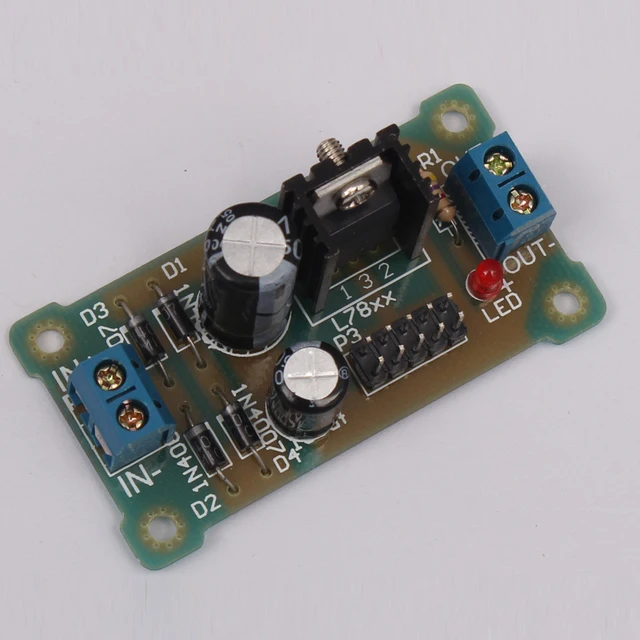 L7806 LM7806 DIY Kit Step Down 8V 35V to 6V Buck Converter Power Supply