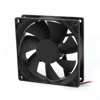 

5* 90mm x 25mm 9025 2pin 12V DC Brushless PC Case CPU Cooler Cooling Fan