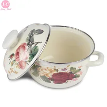 Кастрюля, эмалированная кастрюля, кухонная посуда, кастрюля для еды, кастрюля E