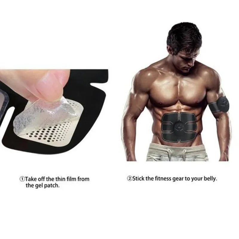 Body Slimming Shaper Machine TENS Electronic Abdominal Fitness Accessories EMS Wireless Electric Fitness Equipment