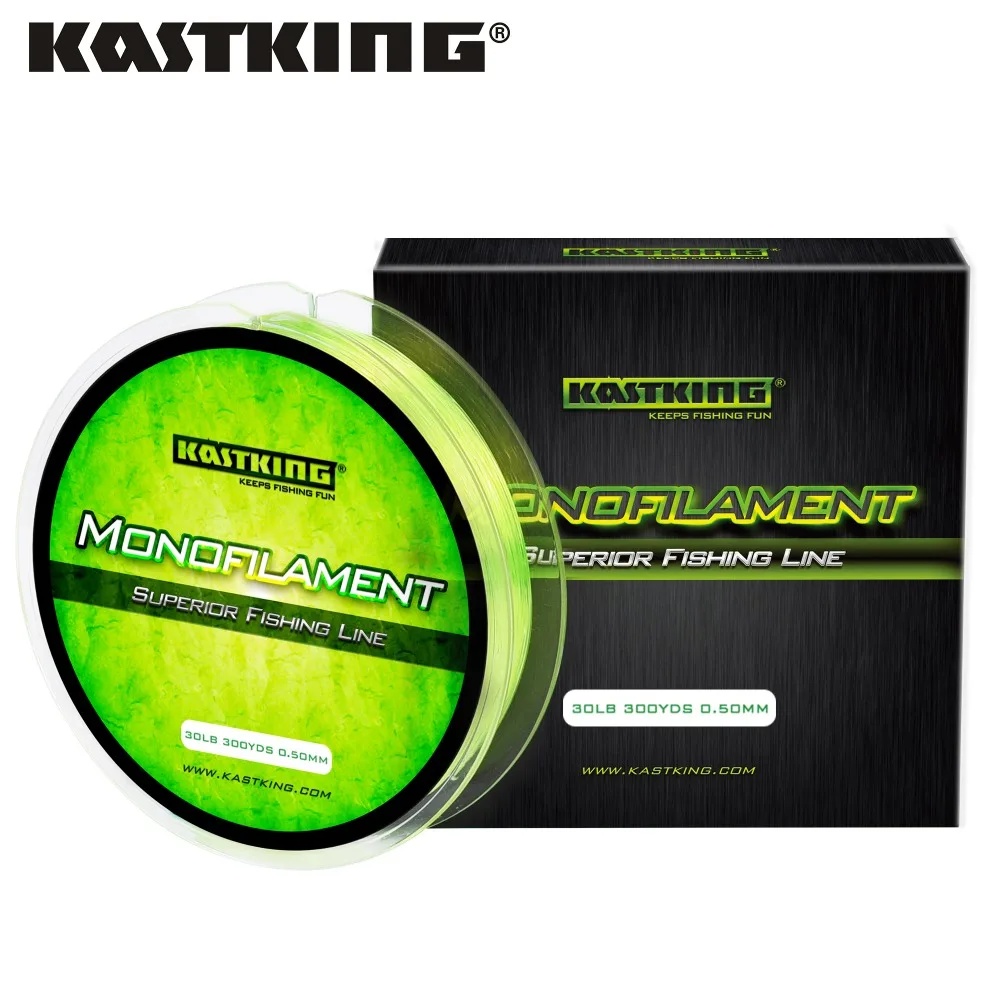 

KastKing 275M Nylon Fishing Lline 0.2-0.5mm Saltwater and Freshwater Monofilament Line Premium Strong 4LB-30LB