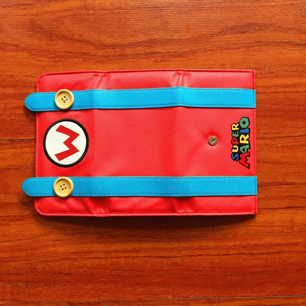  Classics Game Super Mario Bros Denim Long Wallet Holder Credit Card Wallet Clutch Purse PU wallets L059