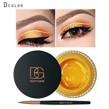 Матовая подводка для глаз набор Eye Liner Крем 6 цветов Eyeline стойкий гель для ногтей красота, для макияжа глаз водостойкий макияж глаз