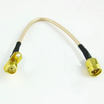 

Extension Cable SMA male to SMA female 2 HOLE panel mount connector pigtail cable RG316 5cm