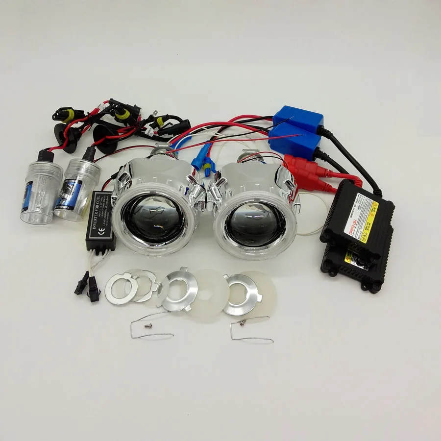 Bixenon HID 2.5inch projector headlight Lens + AC 35W Complete Kit
