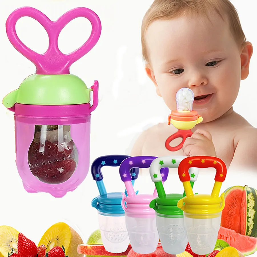 

Silicone food cup Baby Nipple Fresh Food Milk Nibbler Feeder Kids Pacifier Feeding Safe Supplies Nipple Teat Pacifier Bottles