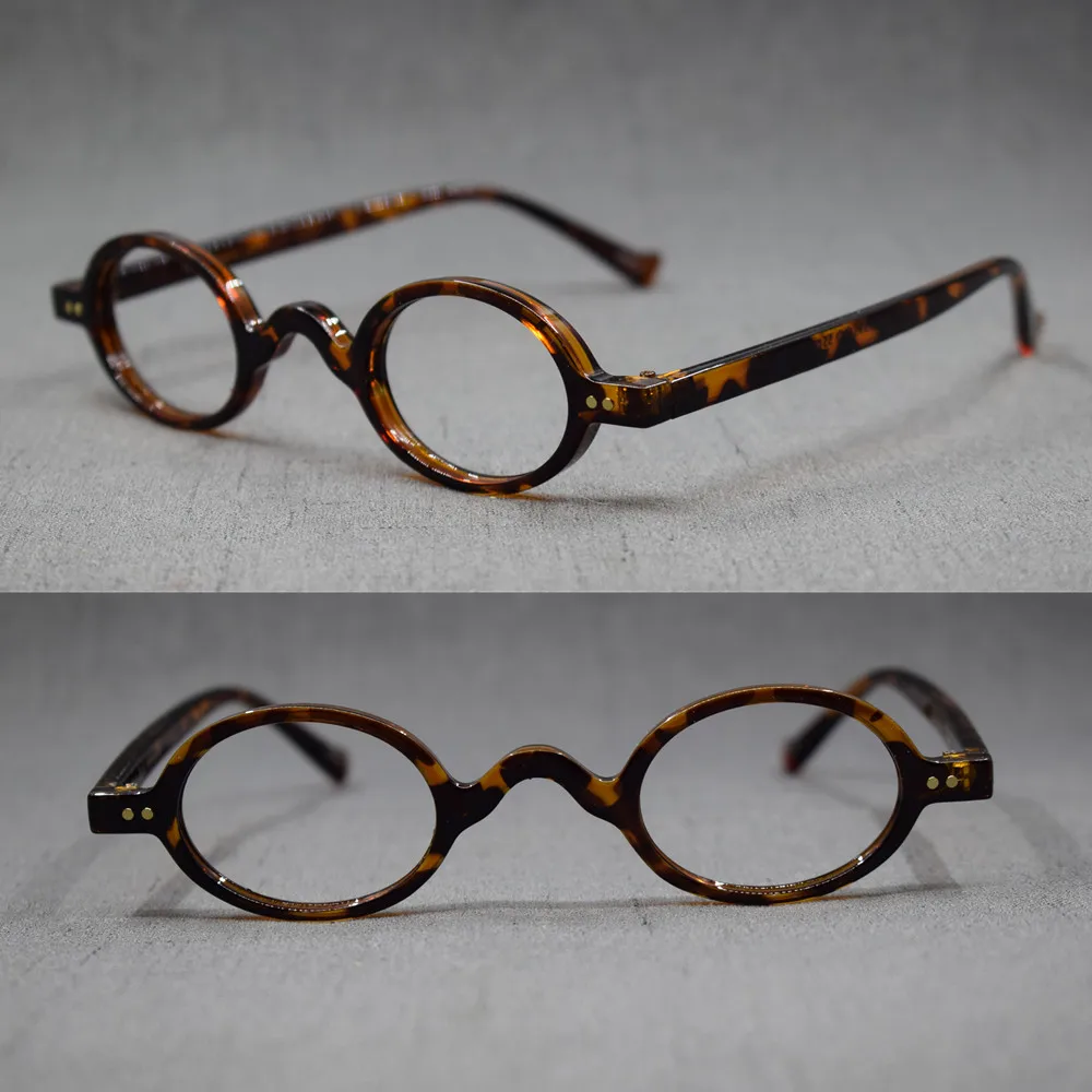 

Vintage Small Oval Round 38mm Reading Glasses Full Rim Man Women 100 125 150 175 200 225 250 275 300 325 350 375 400 425 450 600